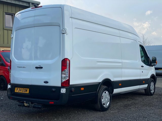 Ford Transit Custom 2.2 Tdci 350 Rwd L4 H1 Euro 5 Drw PJ14EOM White #4
