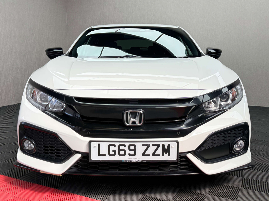 Honda Civic Vtec Turbo Sport Line Hatchback Cvt Euro 6 White #6