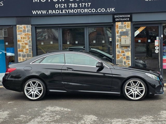 Mercedes-Benz E Class 2016 2.0 E200 Amg Line Edition Coupe G- Black #4