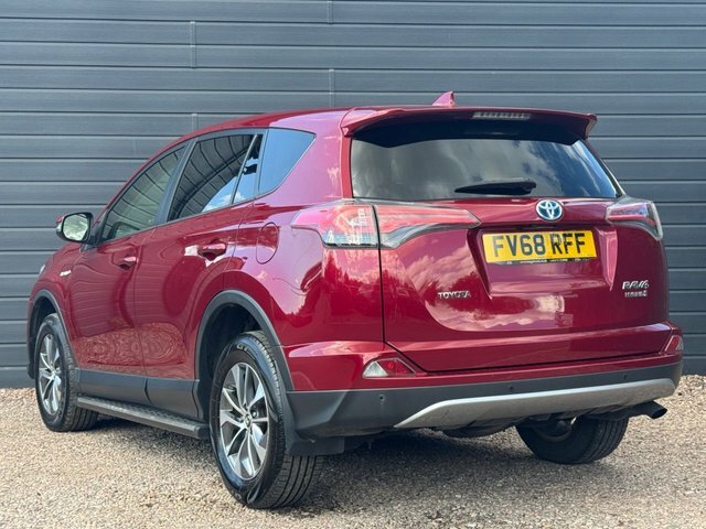 Toyota Rav 4 2019 2.5 Vvt-h Icon Suv Hybrid Cvt Euro Red #2
