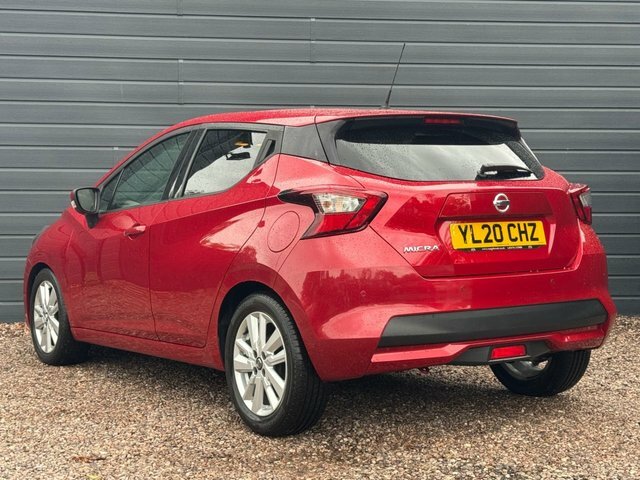 Nissan Micra 2020 1.0 Ig-t Acenta Hatchback Xtron Eu Red #2