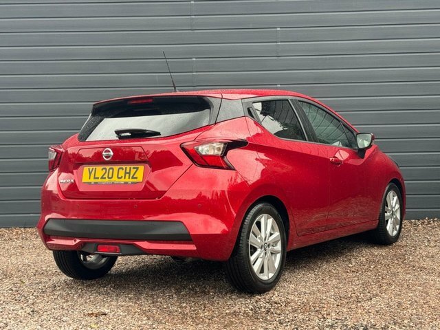 Nissan Micra 2020 1.0 Ig-t Acenta Hatchback Xtron Eu Red #5