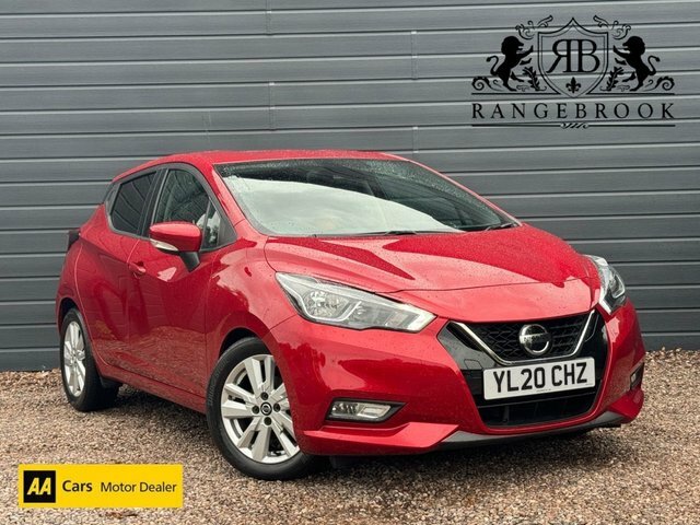 Nissan Micra 2020 1.0 Ig-t Acenta Hatchback Xtron Eu Red