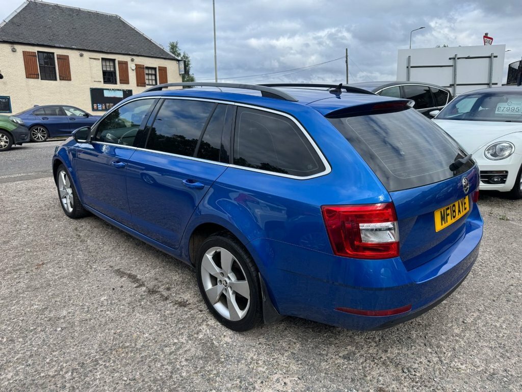 Skoda Octavia 1L Se Technology Blue #3