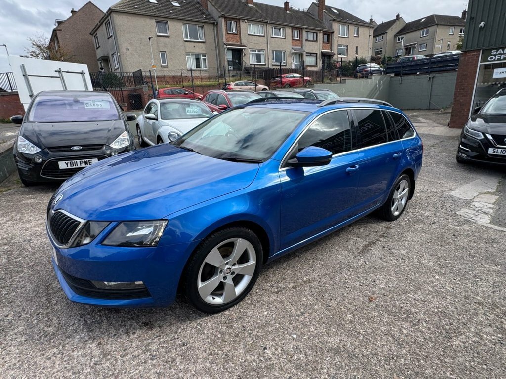 Skoda Octavia 1L Se Technology Blue #4
