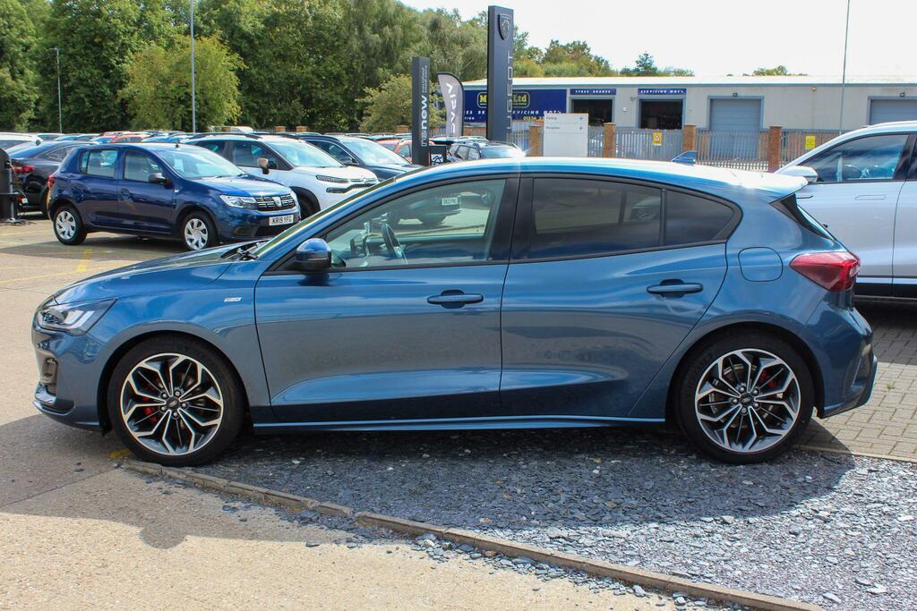 Ford Focus 1.0T Ecoboost St-line X Euro 6 Ss EA73FWC Blue #5