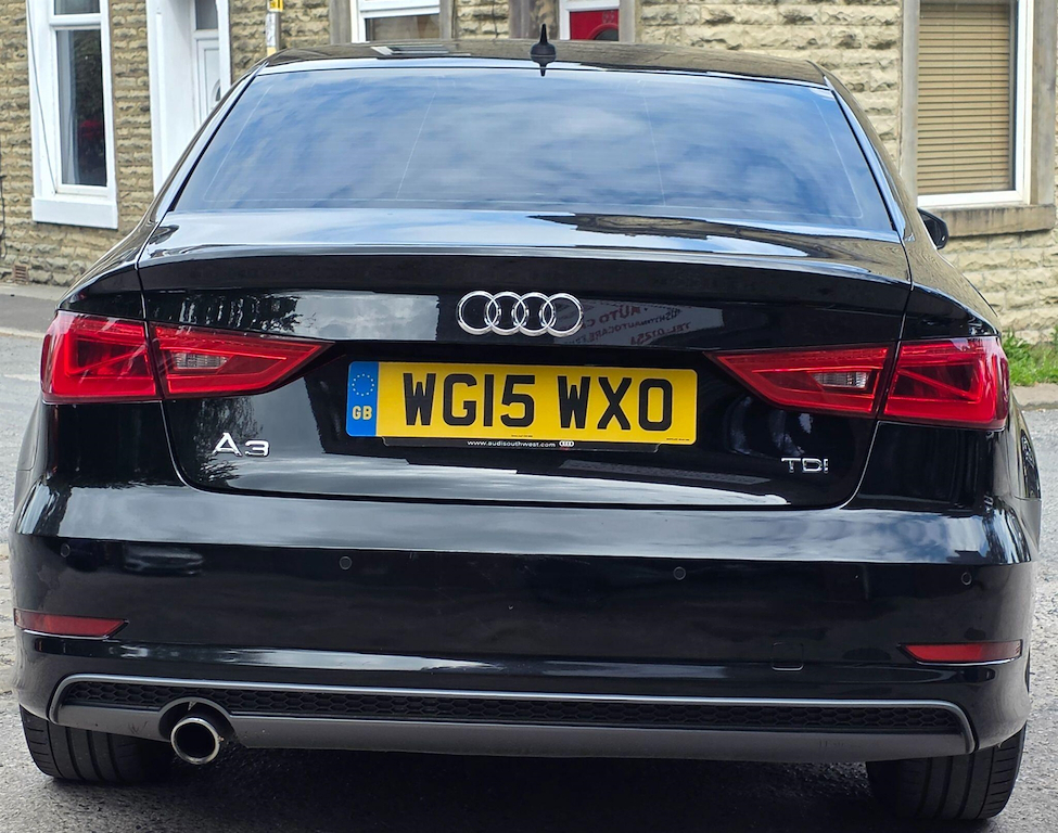 Audi A3 1.6 Tdi S Line S Tronic Euro 6 Ss Black #6