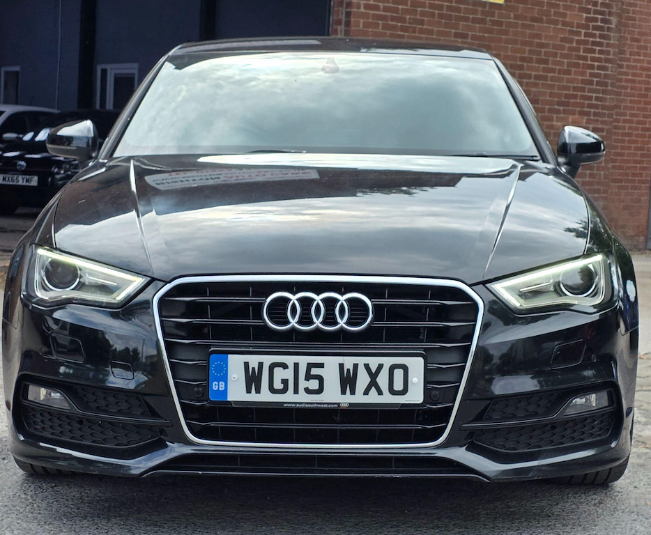 Audi A3 1.6 Tdi S Line S Tronic Euro 6 Ss Black #2