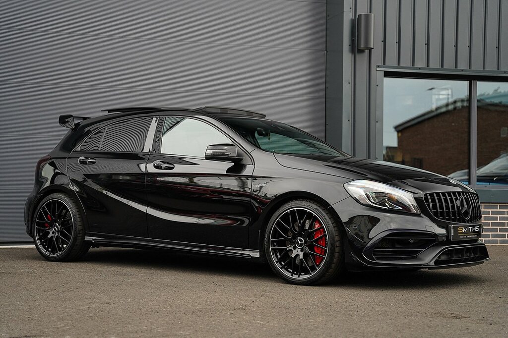 Mercedes-Benz A Class A45 Amg Black #4