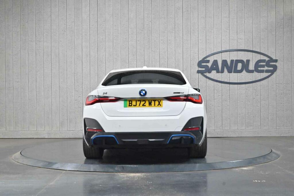 BMW i4 40 83.9Kwh M Sport Gran Coupe Edrive BJ72WTX White #6