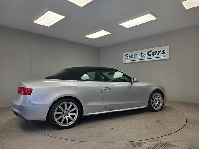 Audi A5 2.0 Tdi S Line Convertible Multitronic Silver #5