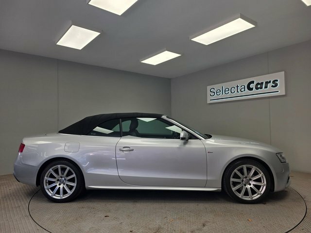 Audi A5 2.0 Tdi S Line Convertible Multitronic Silver #4