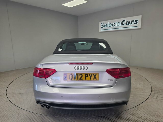 Audi A5 2.0 Tdi S Line Convertible Multitronic Silver #6
