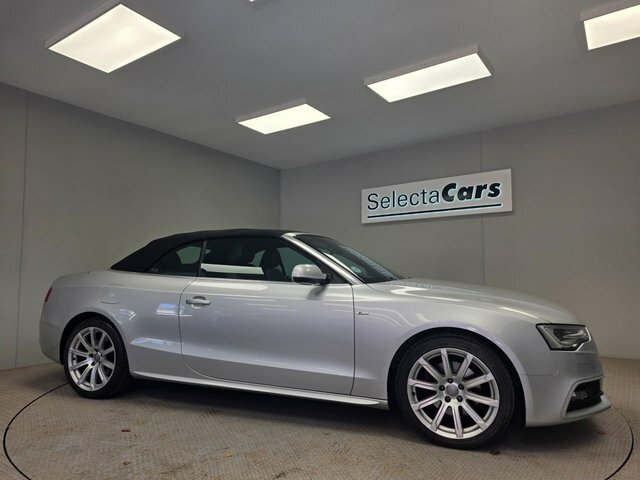 Audi A5 2.0 Tdi S Line Convertible Multitronic Silver #3