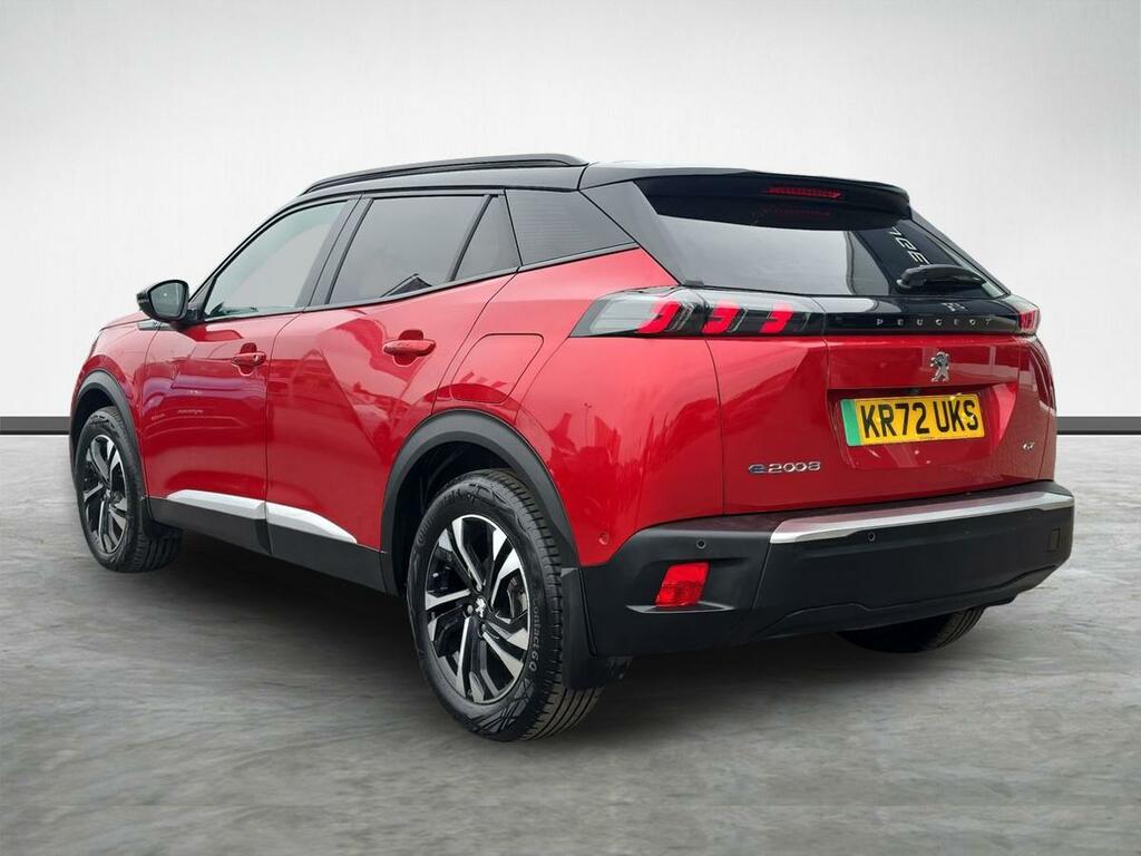 Peugeot e-2008 50Kwh Gt 7Kw Charger Red #5