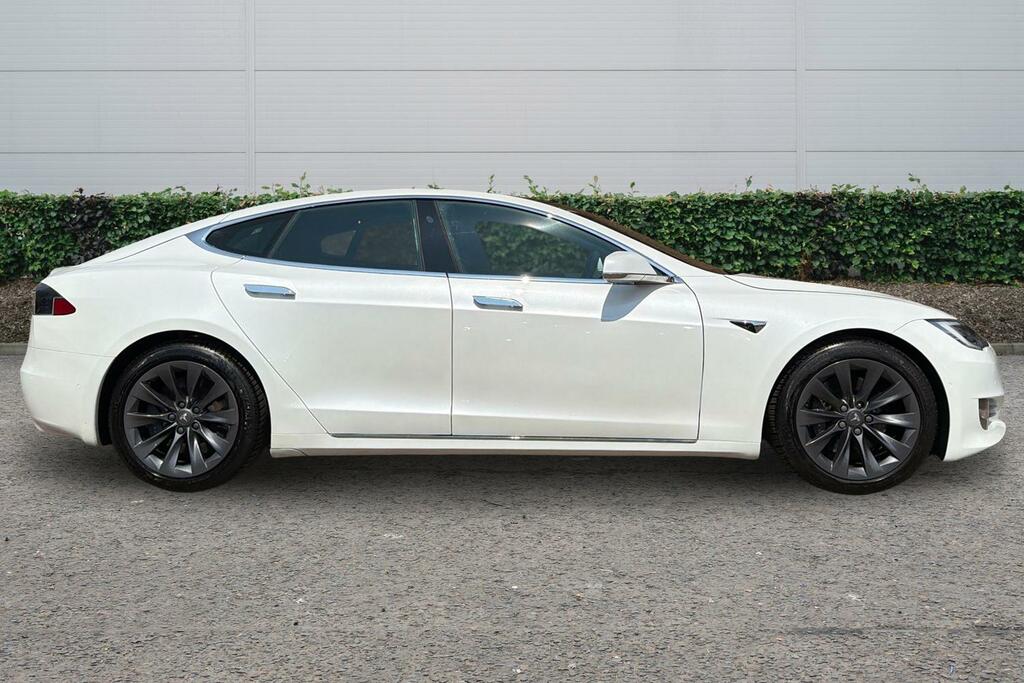 Tesla Model S Tesla Model S Hatchback Long Range Awd White #3