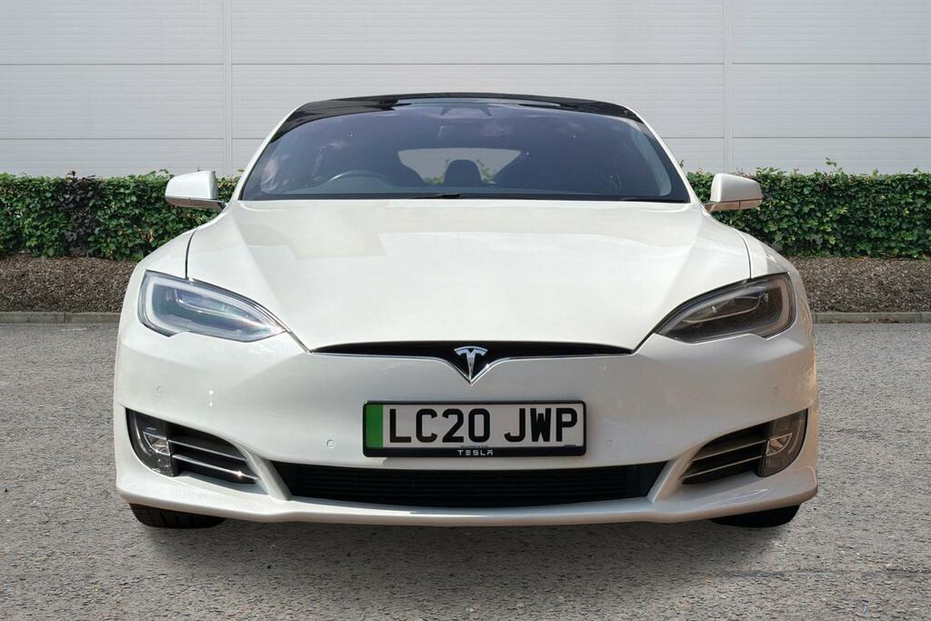 Tesla Model S Tesla Model S Hatchback Long Range Awd White #4