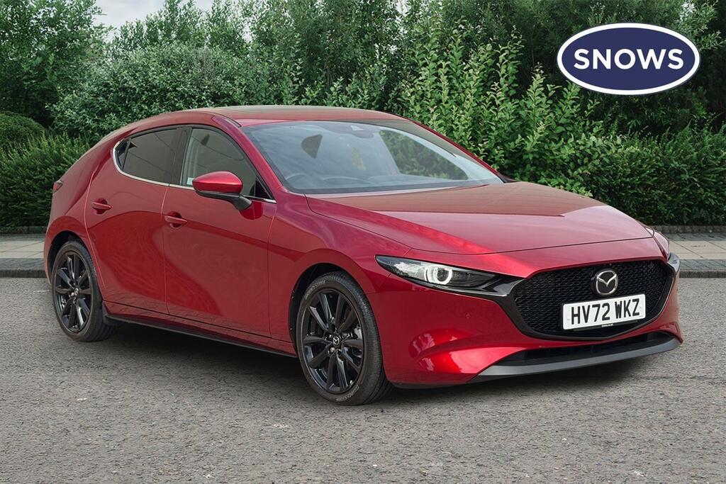 Mazda 3 2.0 E-skyactiv-x Mhev Sport Lux Euro 6 Ss Red