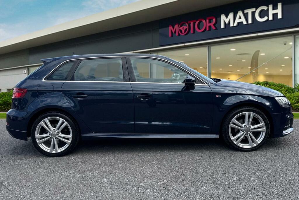 Audi A3 1.4 Tfsi Cod S Line Sportback Euro 6 Ss Blue #3