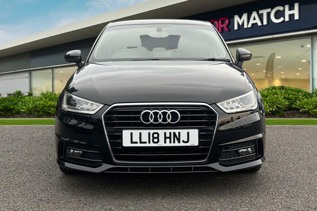 Audi A1 1.4 Tfsi S Line Sportback Euro 6 Ss Nav LL18HNJ Black #5