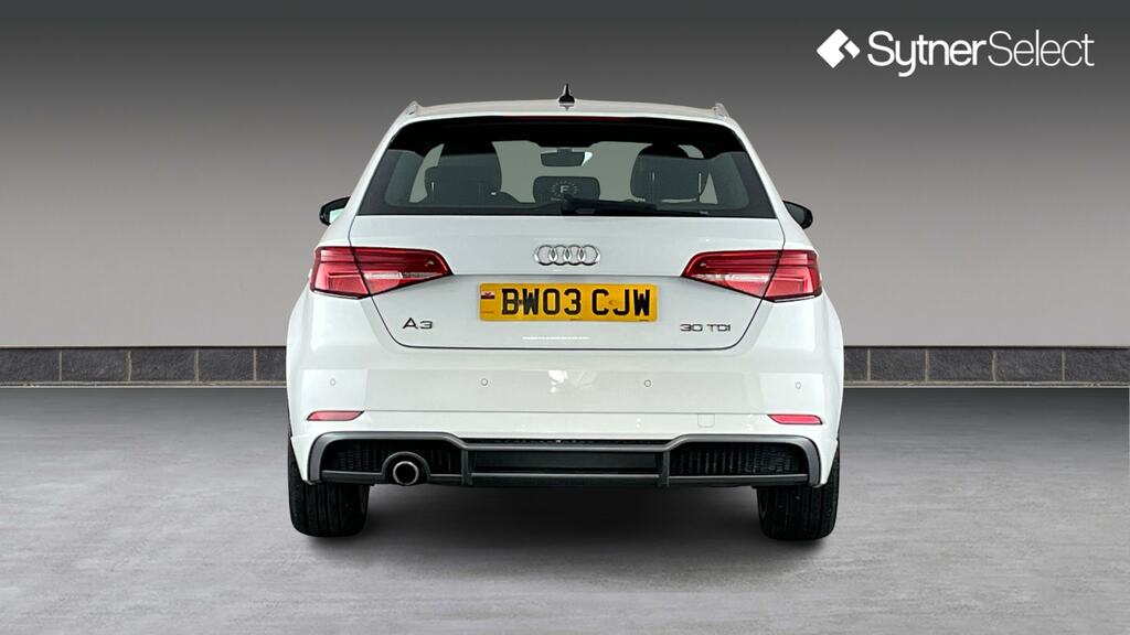 Audi A3 30 Tdi 116 S Line S Tronic White #5