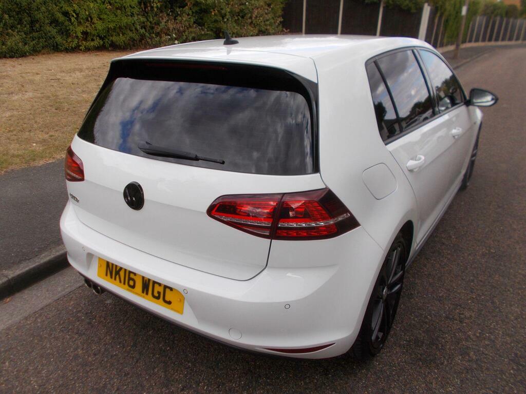 Volkswagen Golf 2.0 Tdi Bluemotion Tech Gtd Euro 6 S S NK16WGC White #4