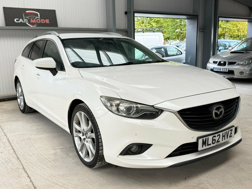 Mazda 6 2.0 Skyactiv-g Sport Nav Tourer Euro 5 Ss White #2