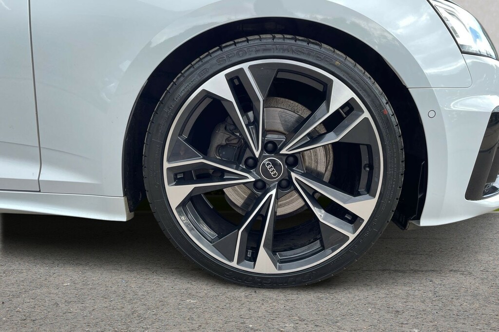 Audi A5 Sportback Tfsi S Line Black Edition Mhev White #5