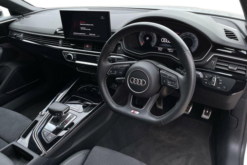 Audi A5 Sportback Tfsi S Line Black Edition Mhev White #6