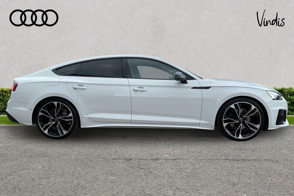 Audi A5 Sportback Tfsi S Line Black Edition Mhev White #4