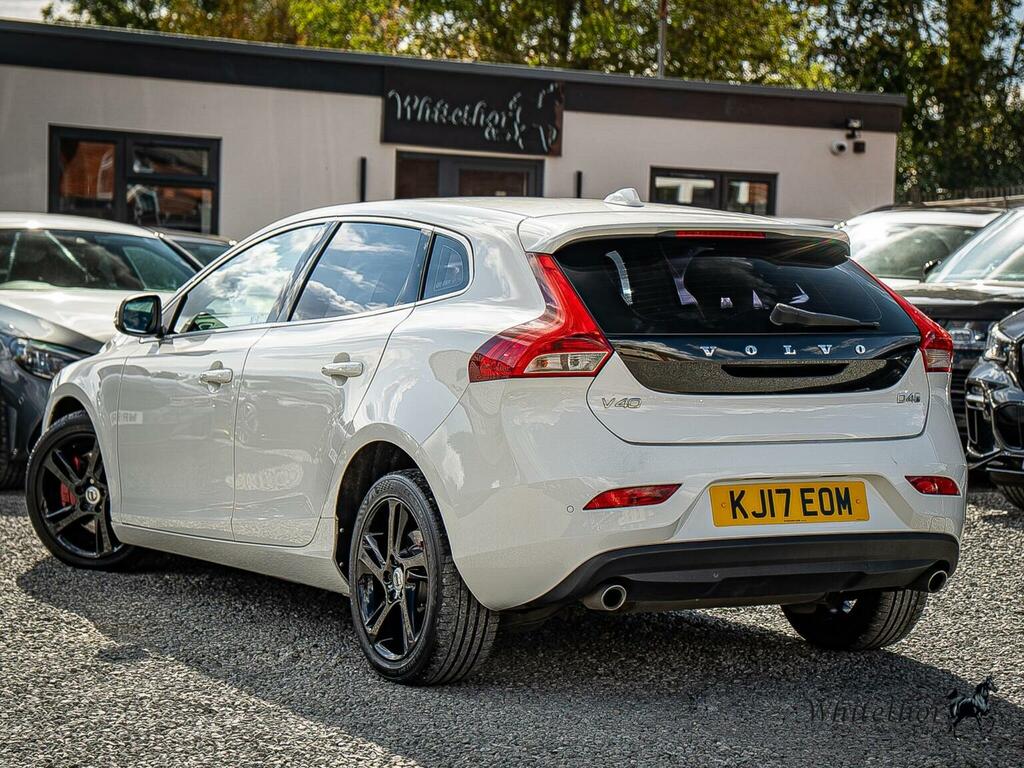 Volvo V40 Hatchback 2.0 D4 Inscription Euro 6 Ss White #4