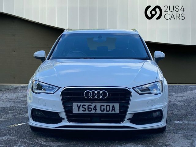 Audi A3 2.0 Tdi S Line Sportback Euro 6 White #2