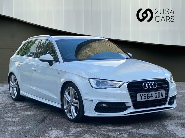 Audi A3 2.0 Tdi S Line Sportback Euro 6 White