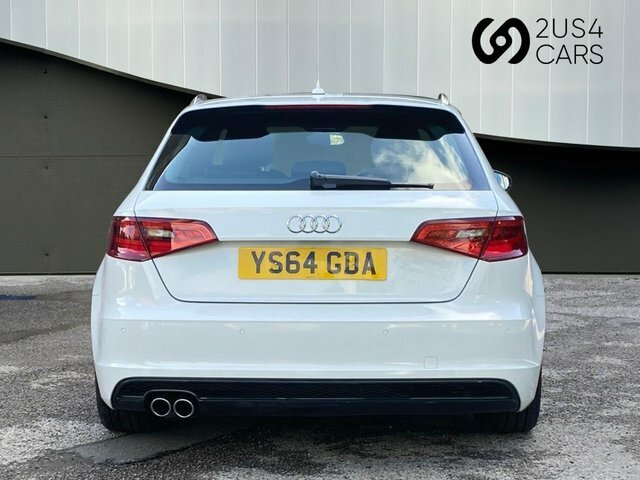 Audi A3 2.0 Tdi S Line Sportback Euro 6 White #6