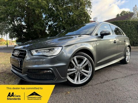 Audi A3 1.8 Tfsi S Line Sportback S Tronic Quattro Euro 6 Grey