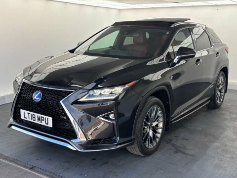 Lexus RX F Sport Cvt Black #4