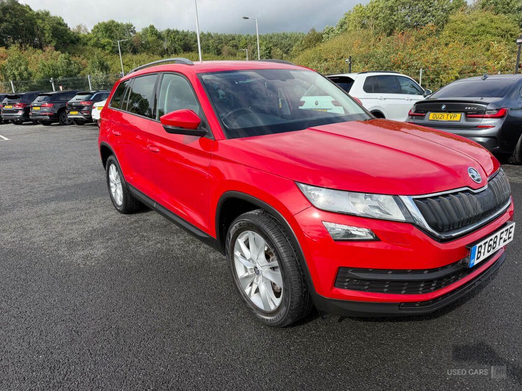 Skoda Kodiaq 2.0 Tdi Se Technology 4X4 Dsg Red