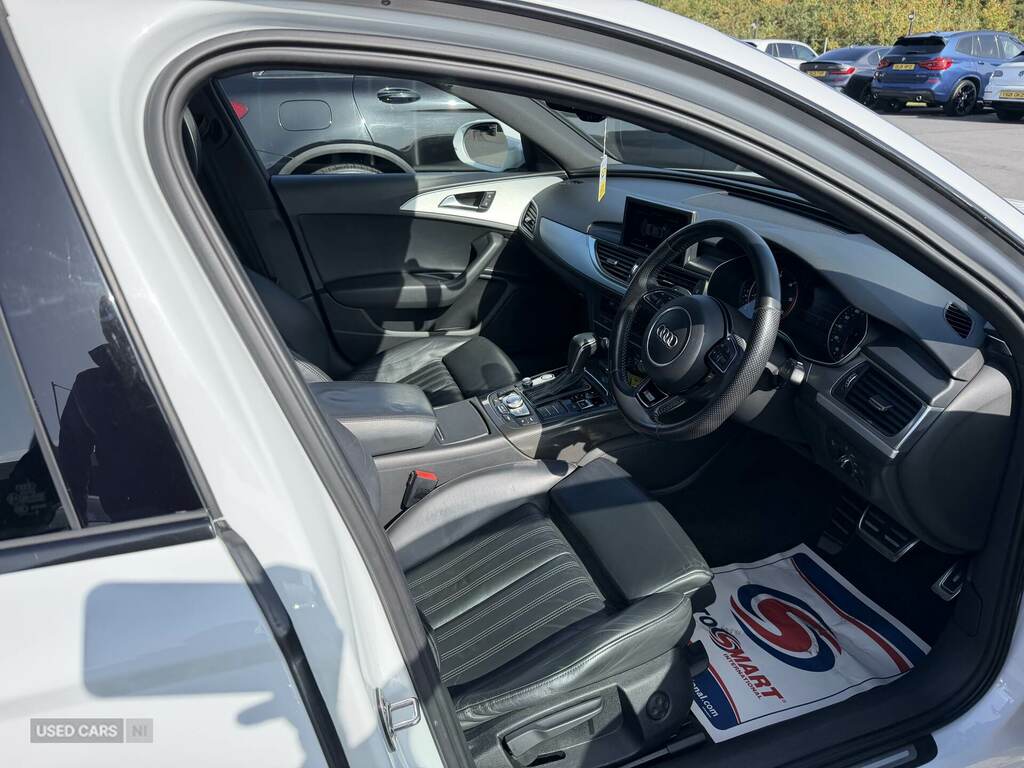 Audi A6 2.0 Tdi Ultra S Line S Tronic White #6