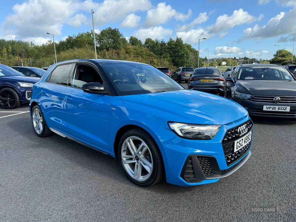 Audi A1 30 Tfsi 110 S Line S Tronic Blue #5