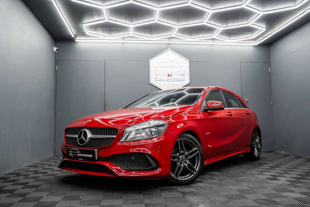 Mercedes-Benz A Class Amg Line Red #3