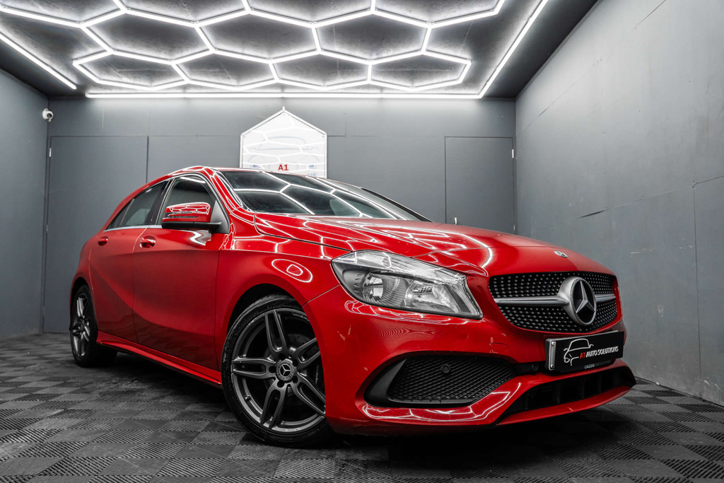 Mercedes-Benz A Class Amg Line Red