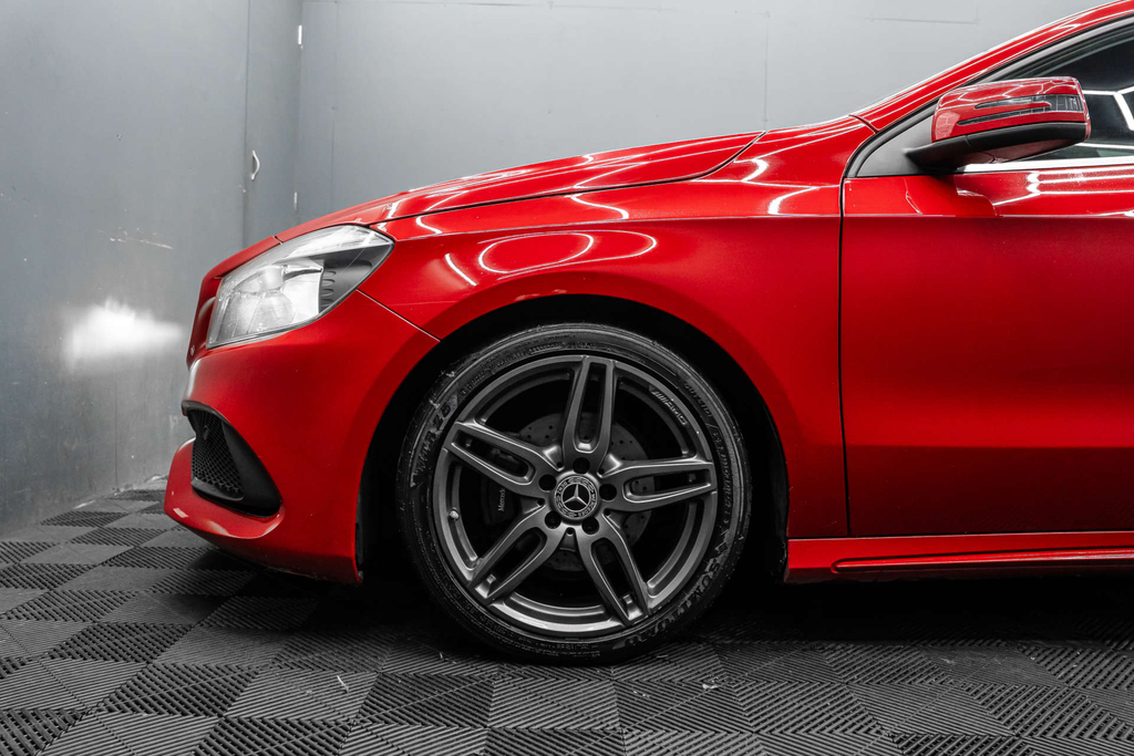 Mercedes-Benz A Class Amg Line Red #5