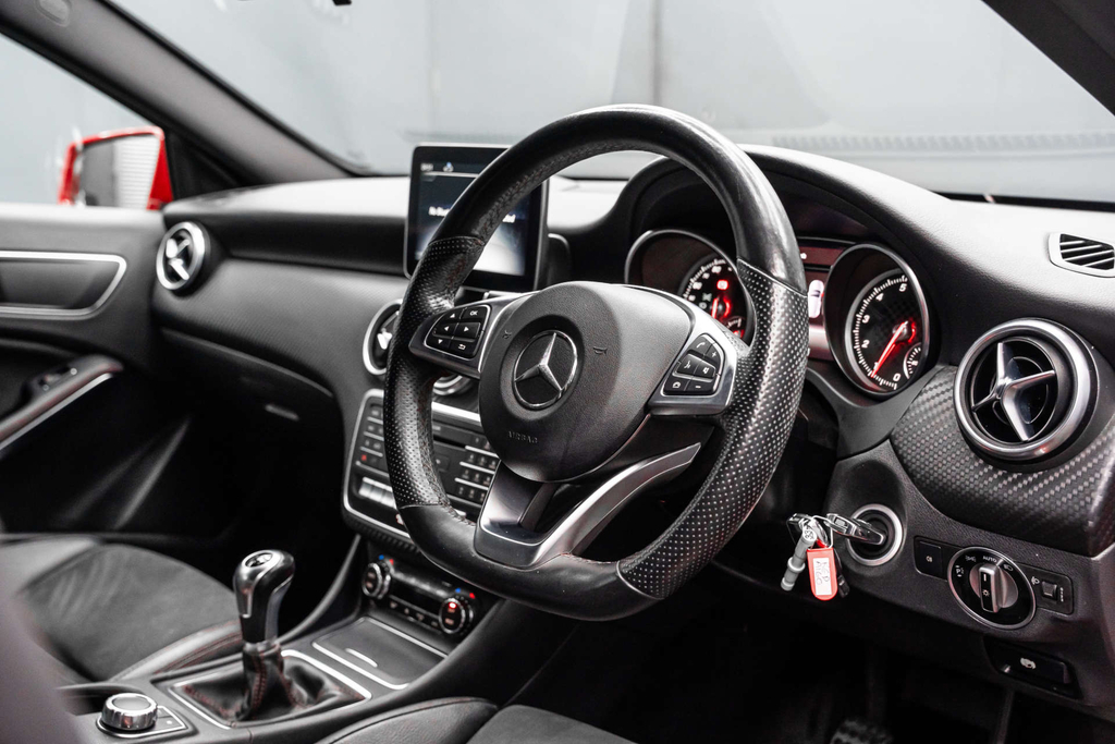 Mercedes-Benz A Class Amg Line Red #2