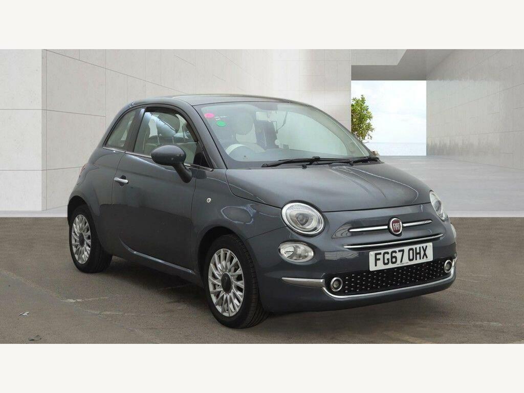 Fiat 500 1.2 Lounge Euro 6 S S Hatchback Grey