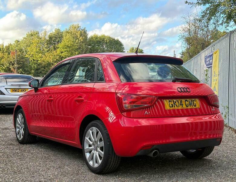 Audi A1 1.6 Tdi Sport Sportback Red #4