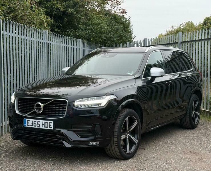 Volvo XC90 2.0 D5 R-design Geartronic Black #3