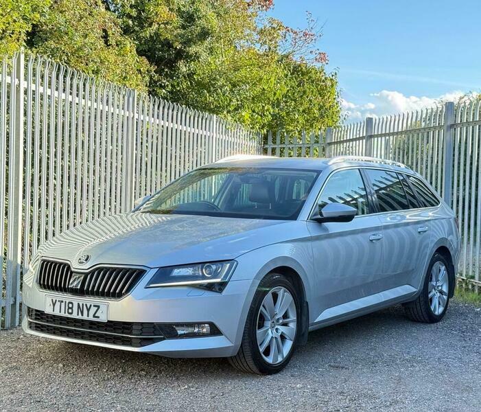Skoda Superb 2.0 Tdi Se L Silver #3