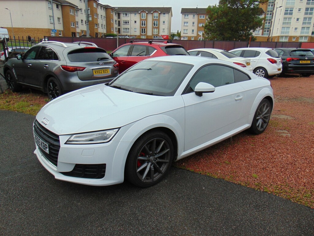 Audi TT 2.0 Tdi Ultra Sport Mot May 2027 8 Service Sta White #3