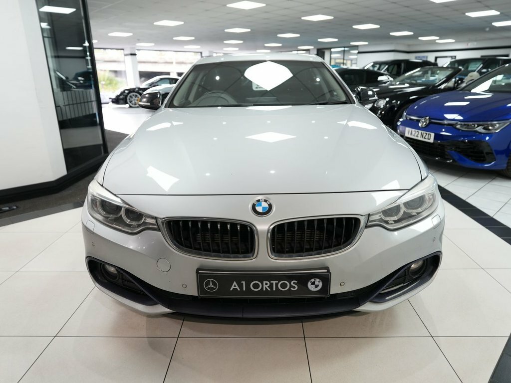 BMW 4 Series Gran Coupe 2L Sport Silver #2