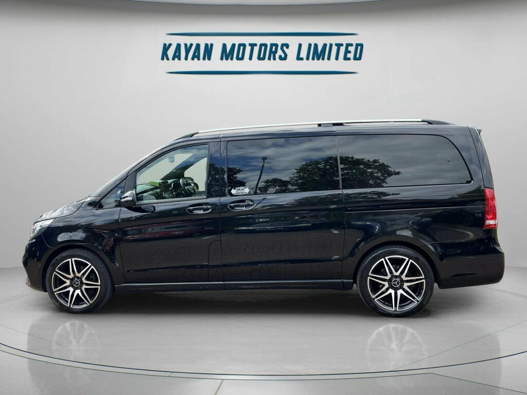 Mercedes-Benz V Class 2.0 V220d Amg Line G-tronic Euro 6 Ss Lwb Black #5